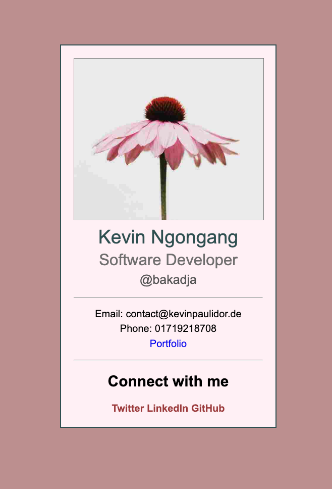 Preview of Design a Business Card