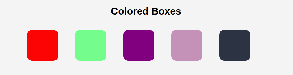 Preview of Colored Boxes